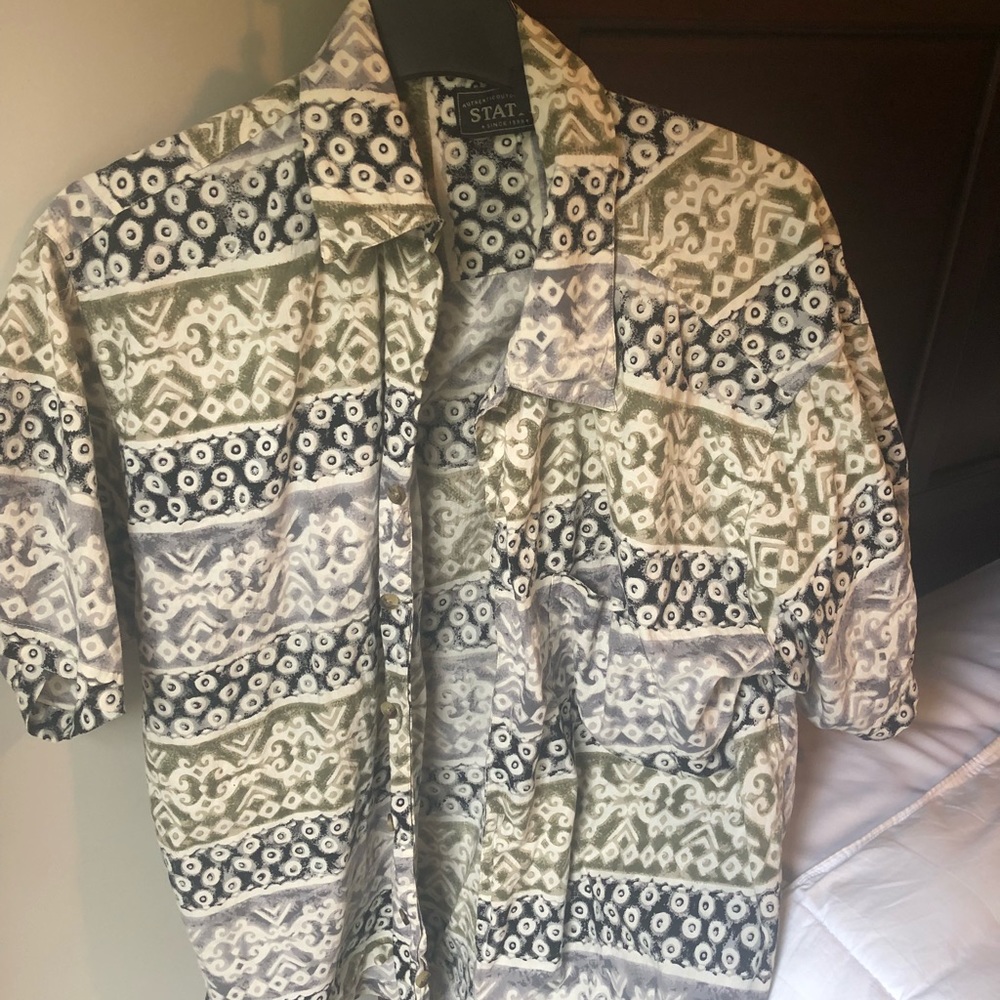 Hawaiian Tropical Short Sleeve Button Up